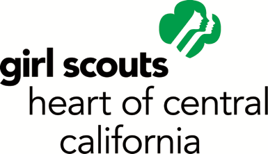 Girl Scouts: Heart of Central California Logo